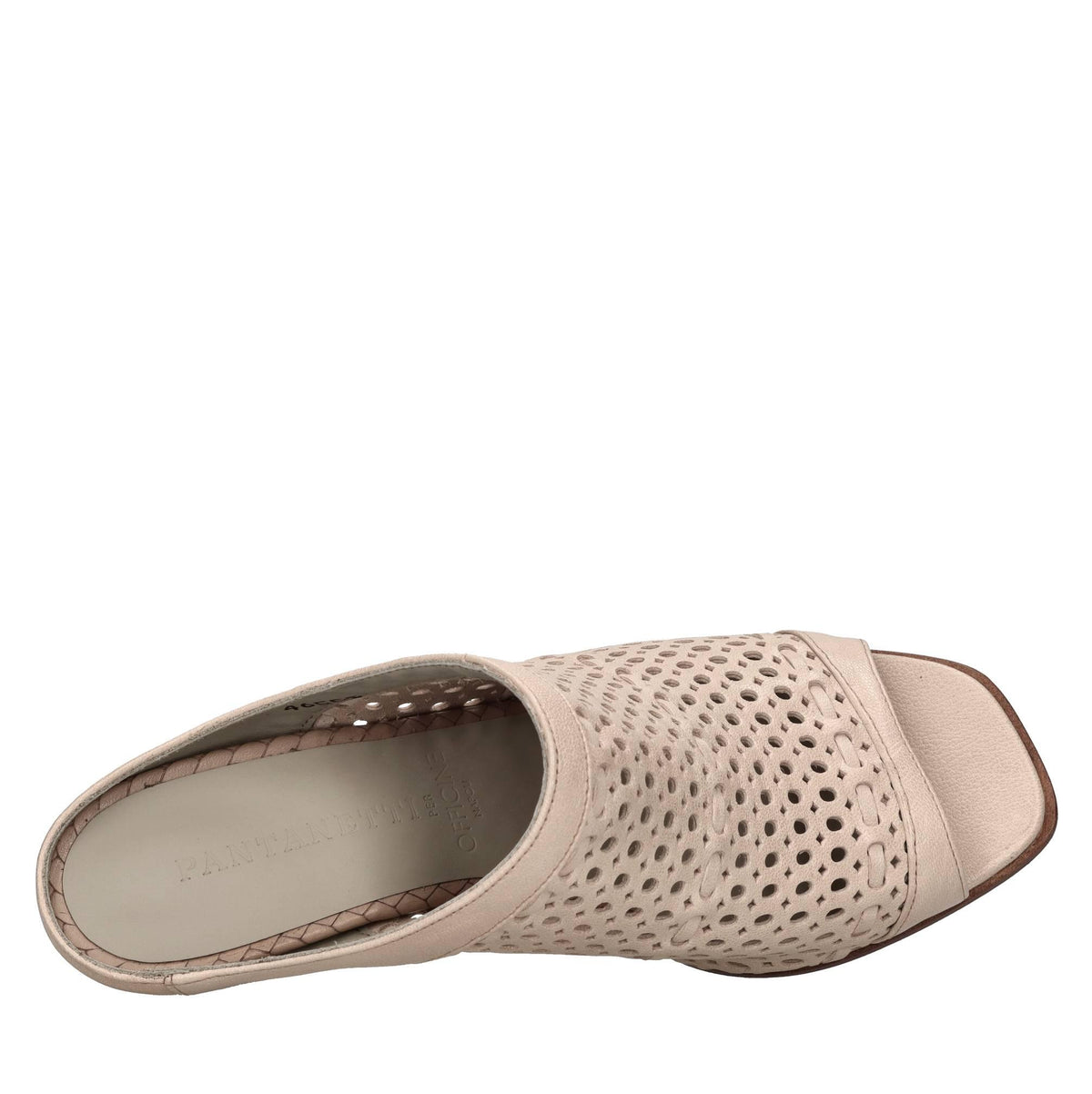 Mules in pelle 