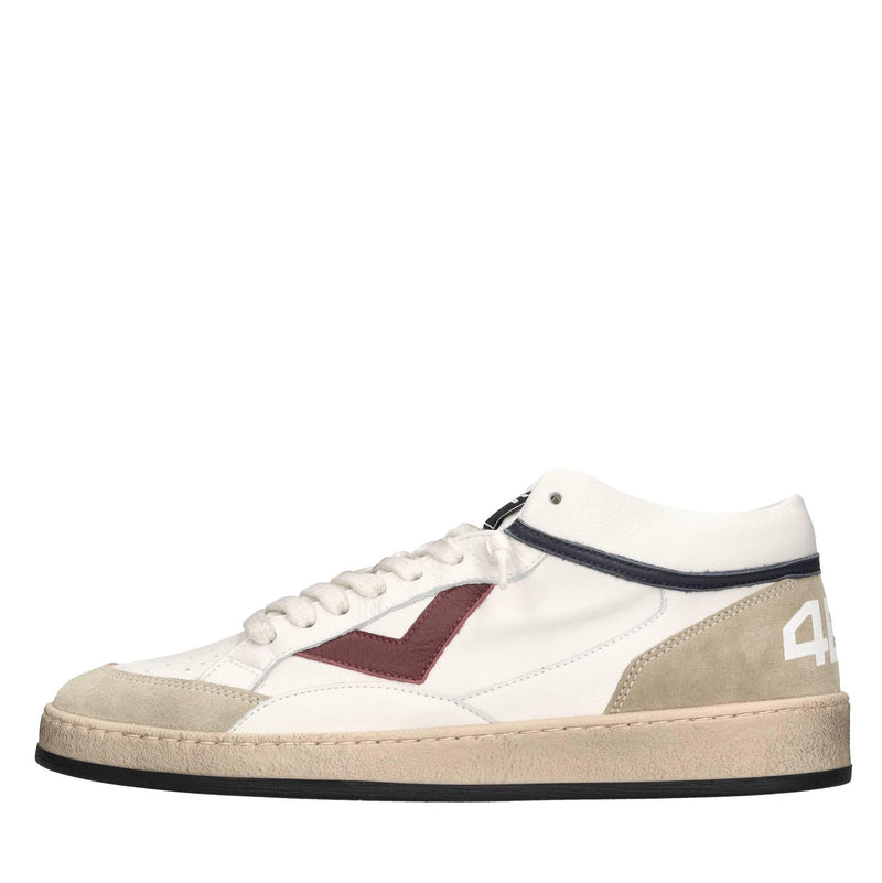 Sneakers in pelle e camoscio 