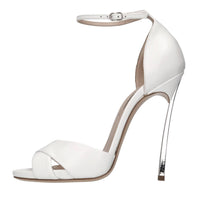Sandali Blade Criss Cross in pelle 