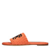 CASADEI Sandali flat in tessuto crochet