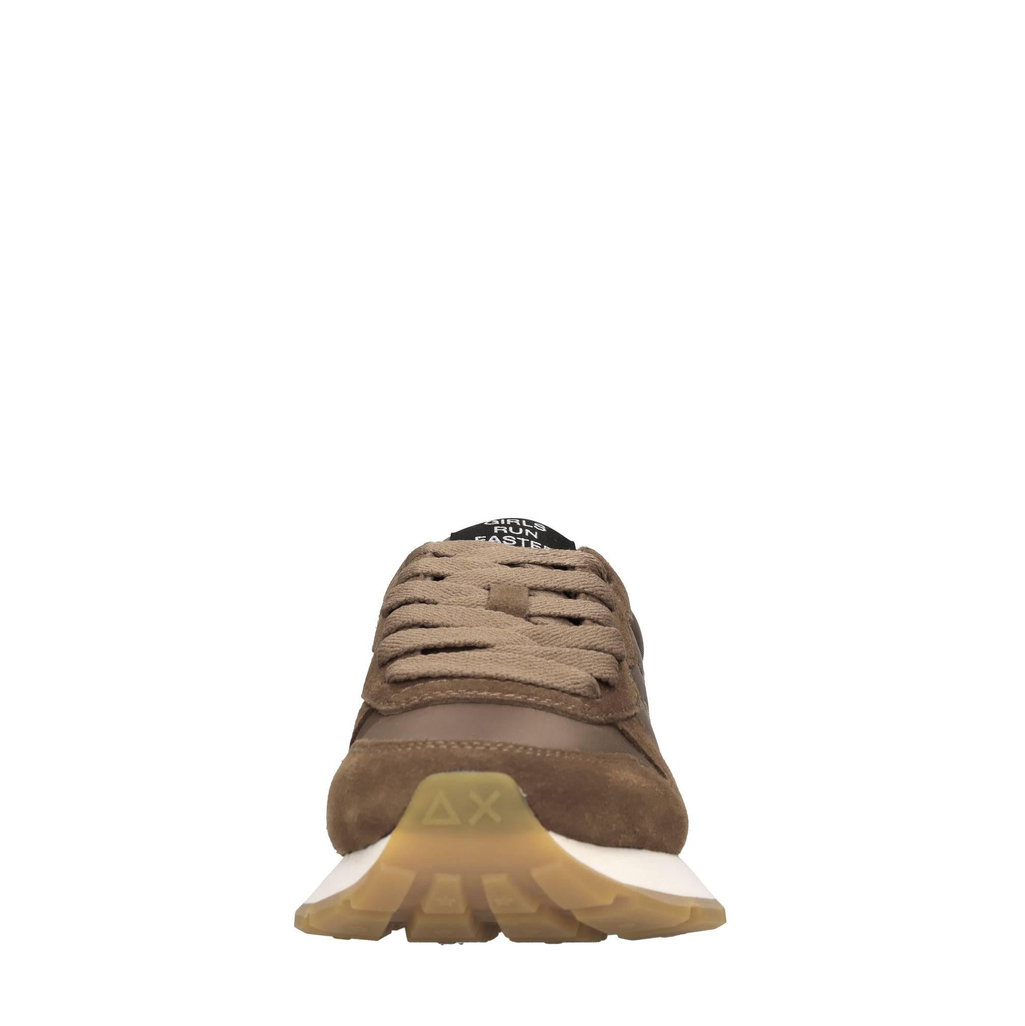 Sneakers in pelle tessuto ed ecopelle 