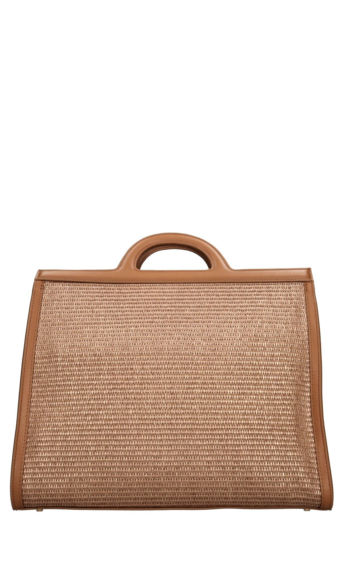 Borsa malibu in ecopelle e rafia 