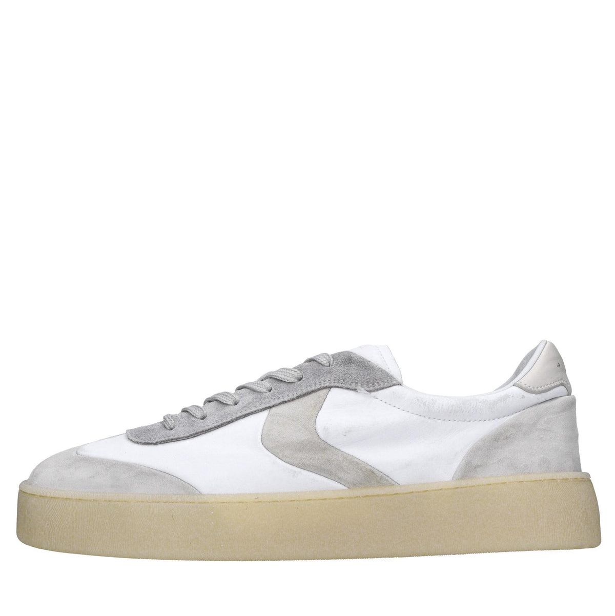Sneakers in pelle e camoscio 