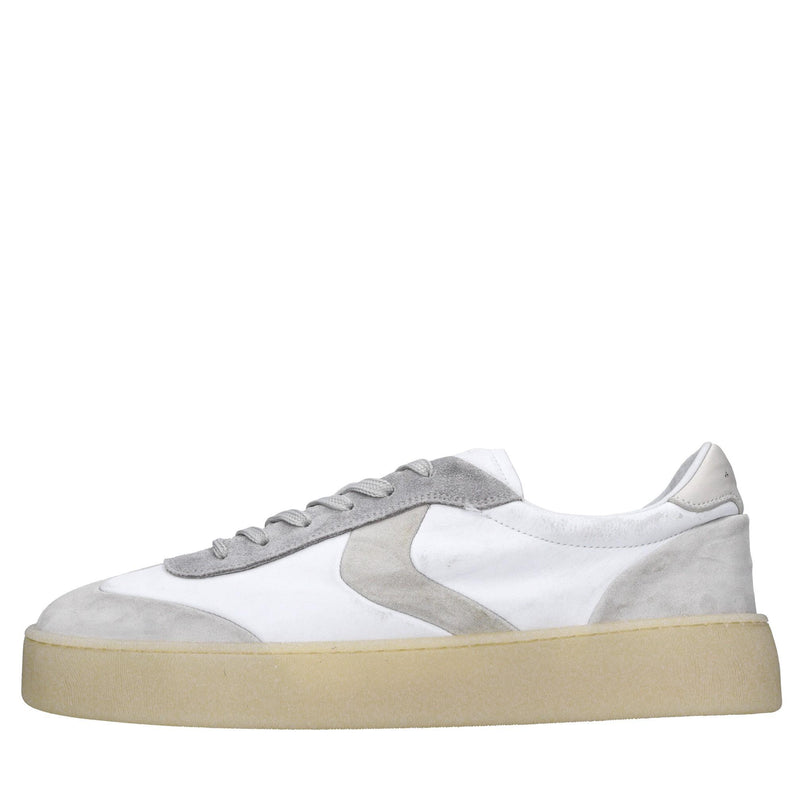 Sneakers in pelle e camoscio 
