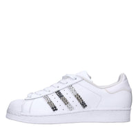 Sneakers in pelle,ecopelle e glitter 