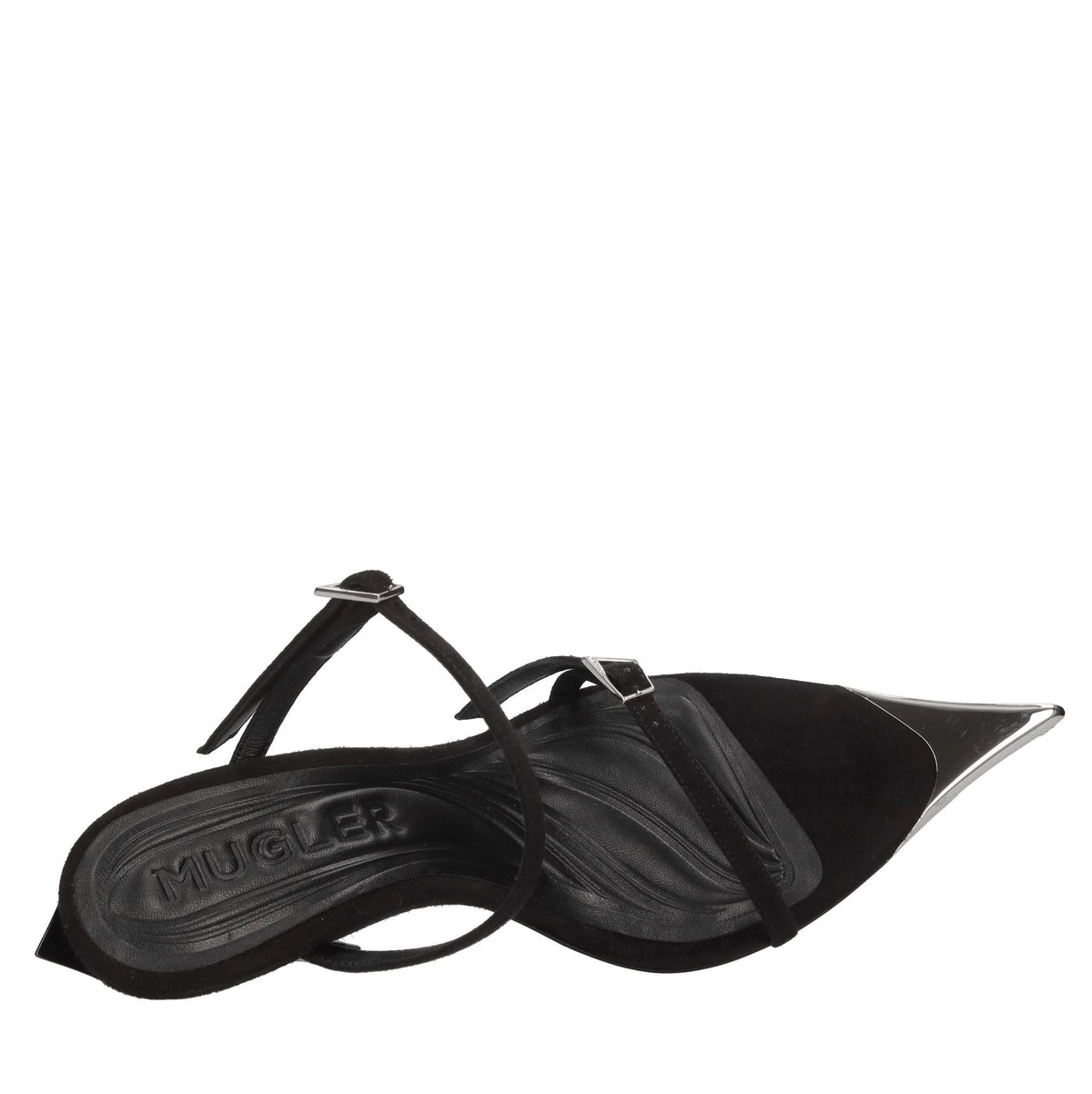 Mules Strappy in camoscio 