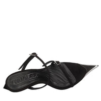 Mules Strappy in camoscio 