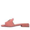 LORENZO MARI Suede Mules