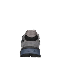 Sneakers in camoscio,pelle e tessuto 