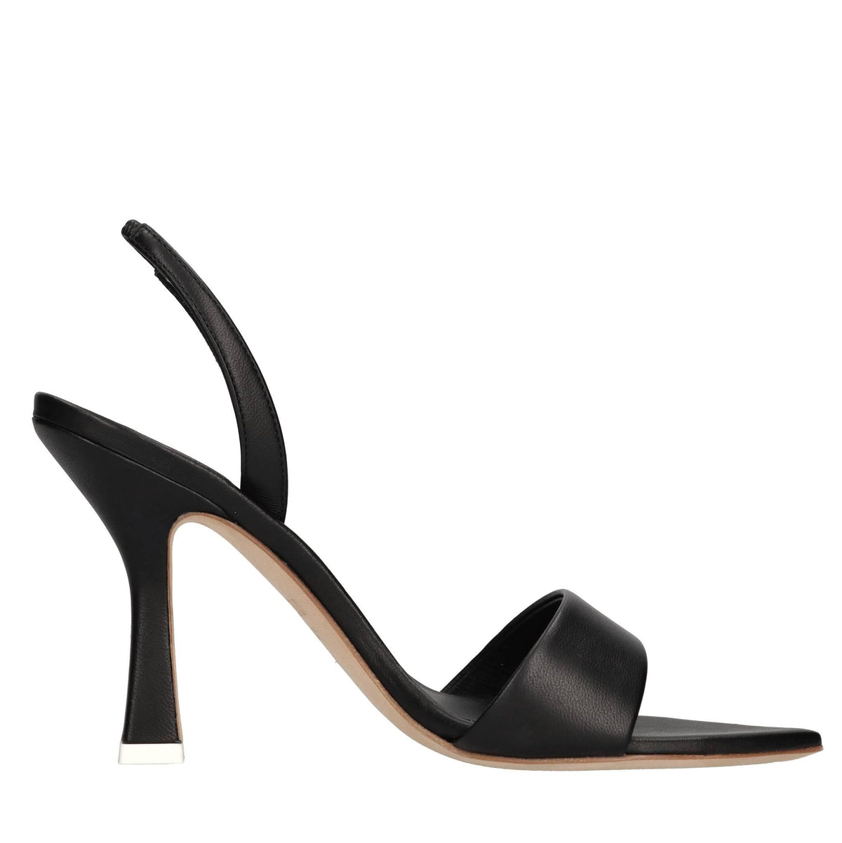 Sandali modello Lily in pelle 