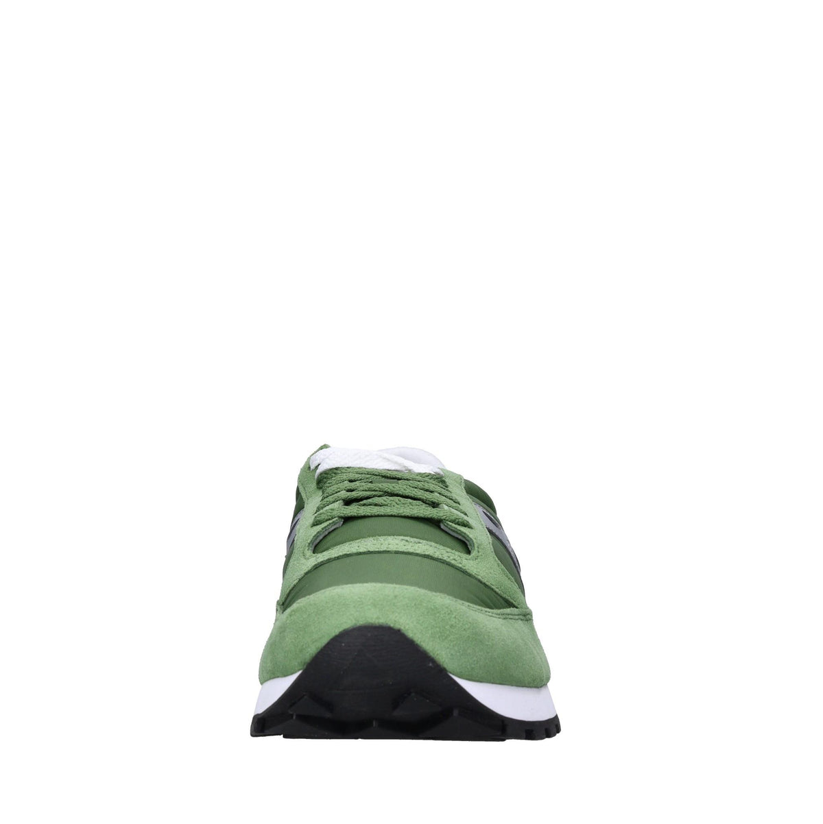 Sneakers in camoscio e tessuto 