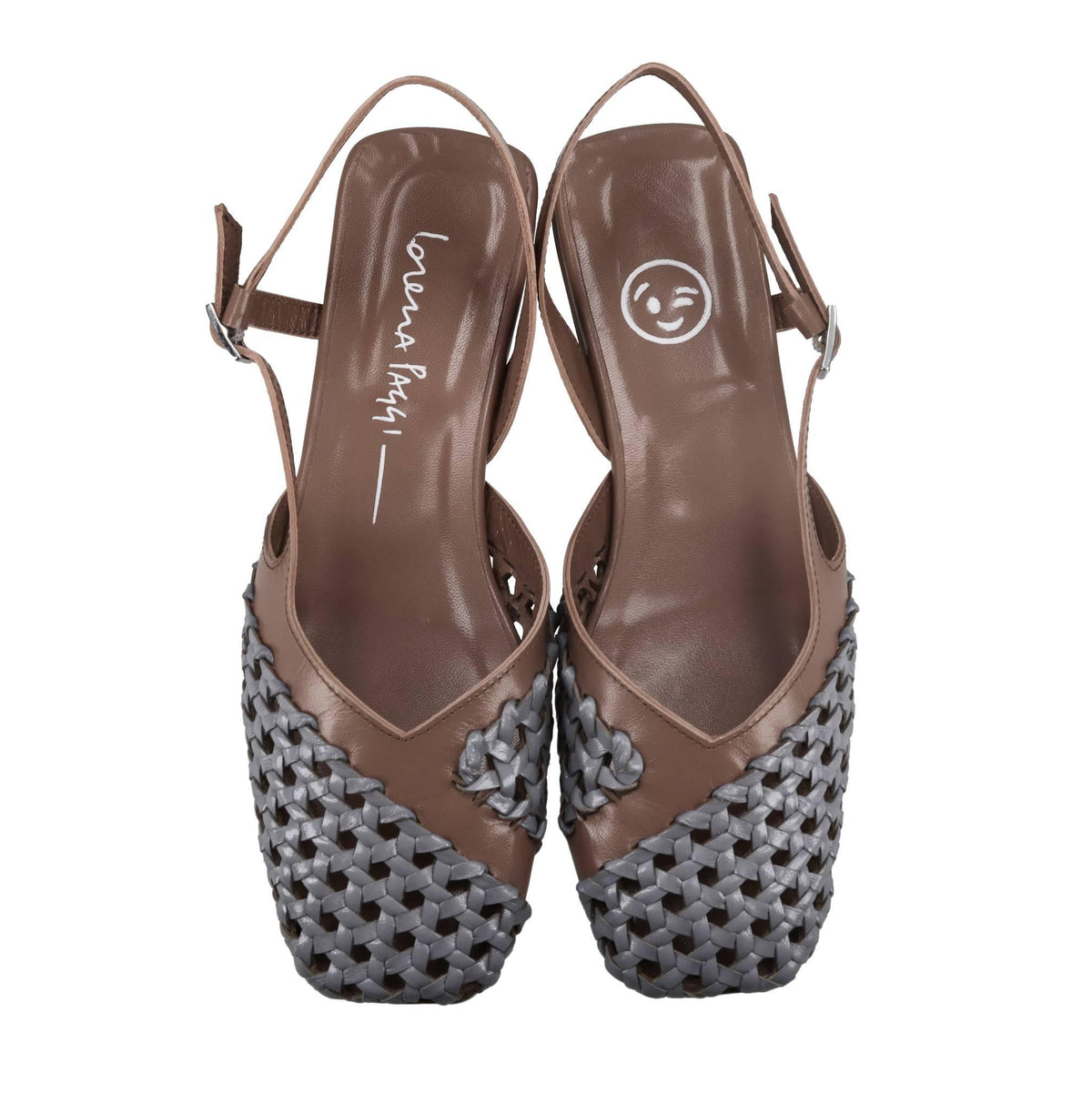 Ballerine slingback in pelle 