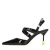 MSGM Décolleté slingback in vernice