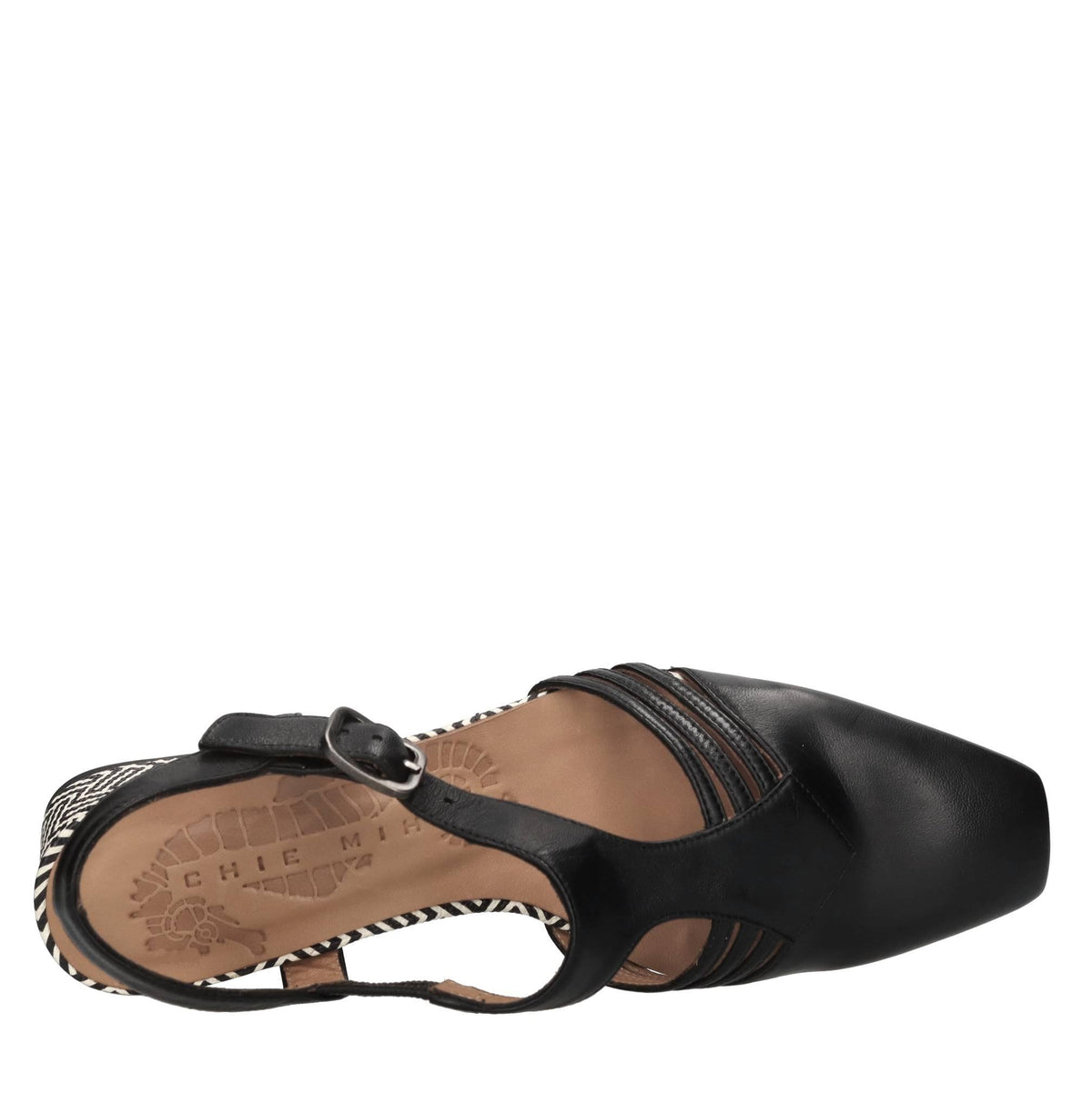 Décolleté slingback Heyna in pelle 