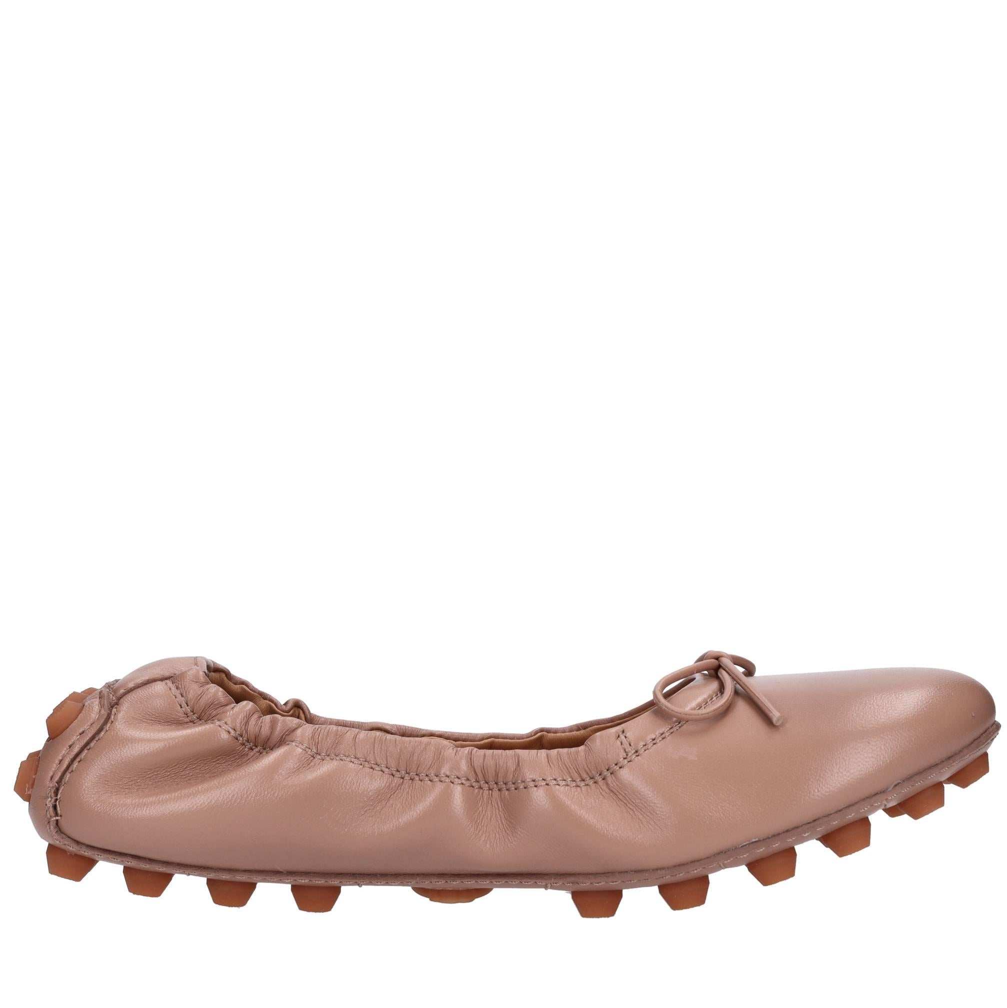 Ballerine in pelle 