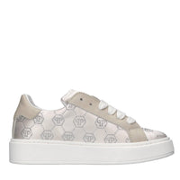 Sneakers in raso e strass 