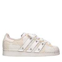 Sneakers in ecopelle e tessuto 
