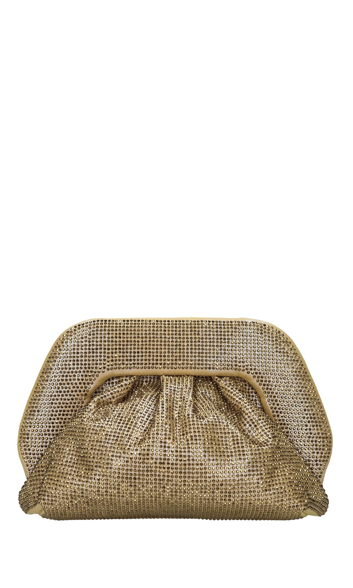 Borsa Gea in tessuto e strass 