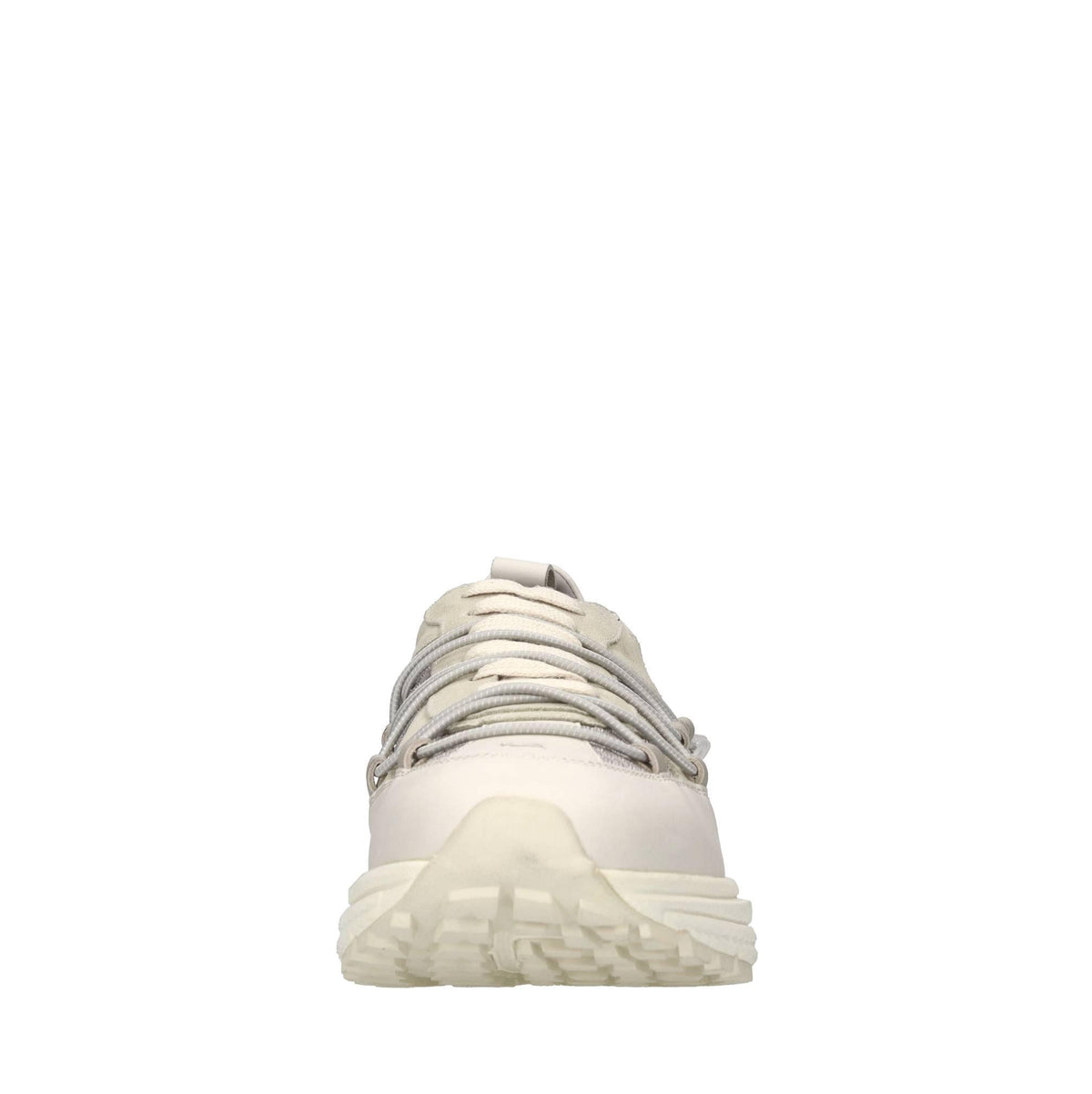 Sneakers in camoscio e pelle 