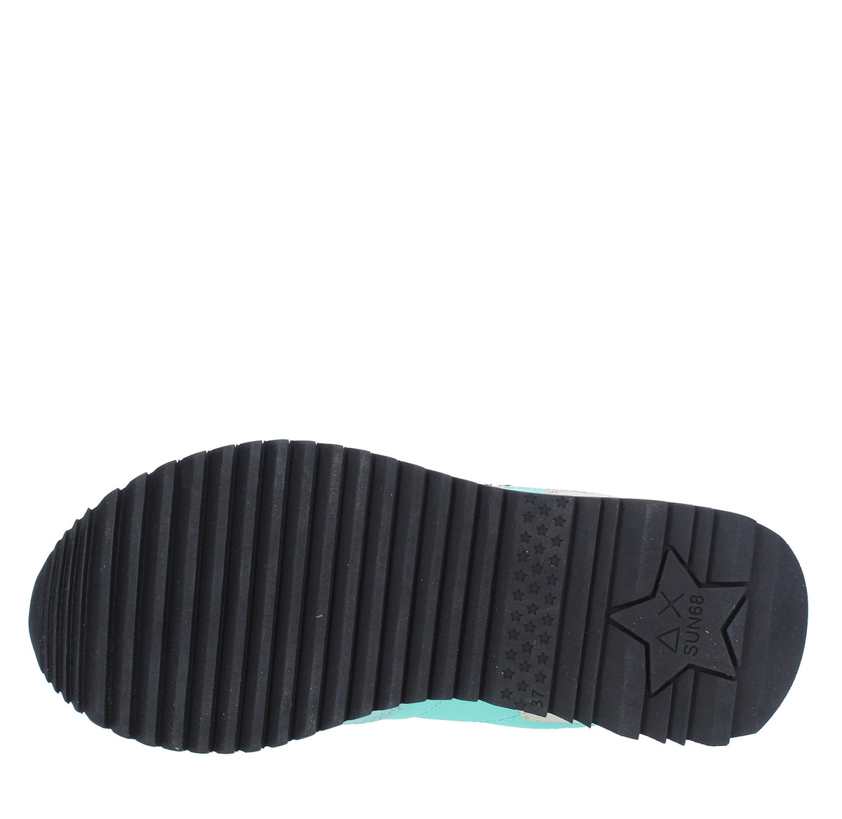 Sneakers in camoscio pelle e tessuto 
