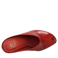 Mules in pelle 