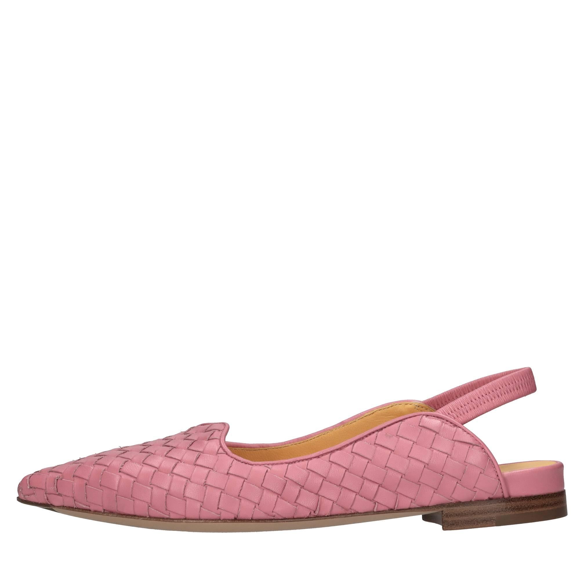 Ballerine slingback in pelle 