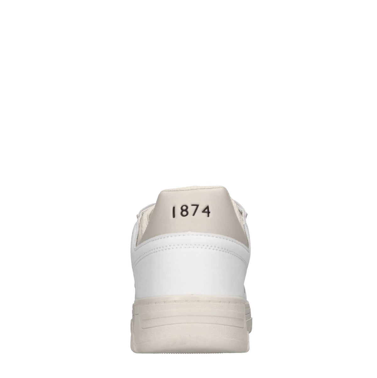 Sneakers in pelle e tessuto 