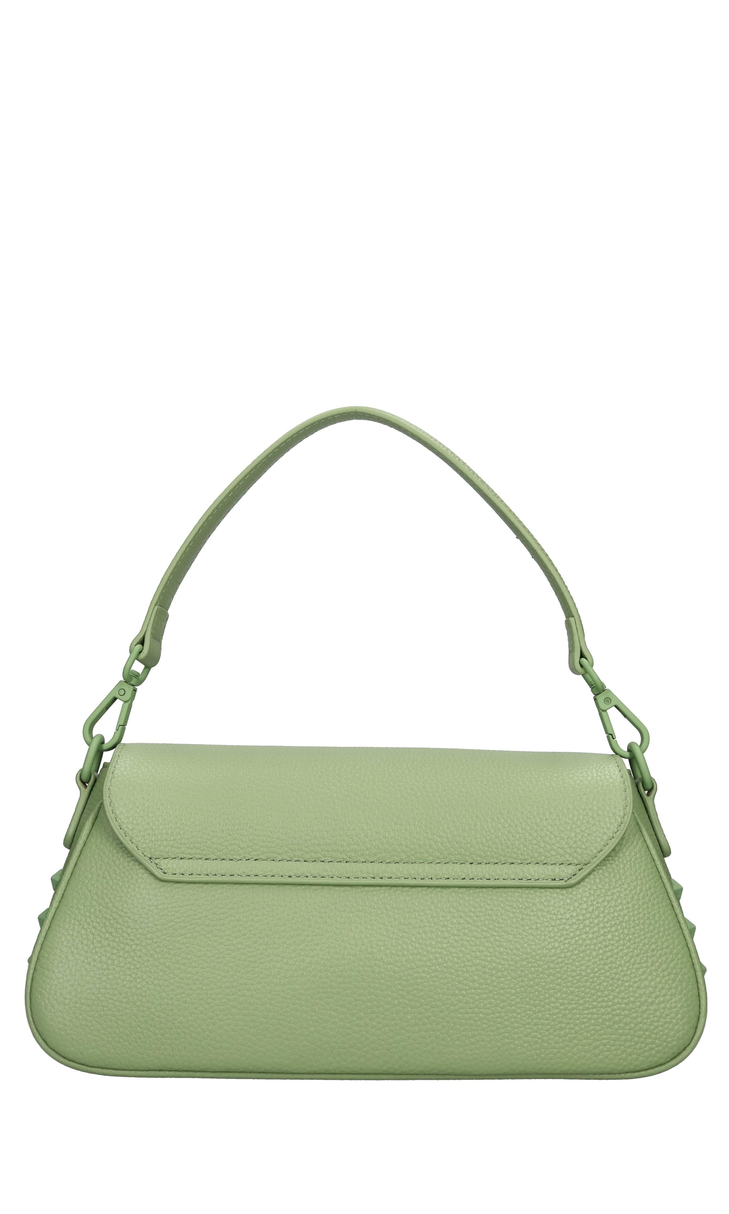 Borsa Frivolous in pelle e borchie 