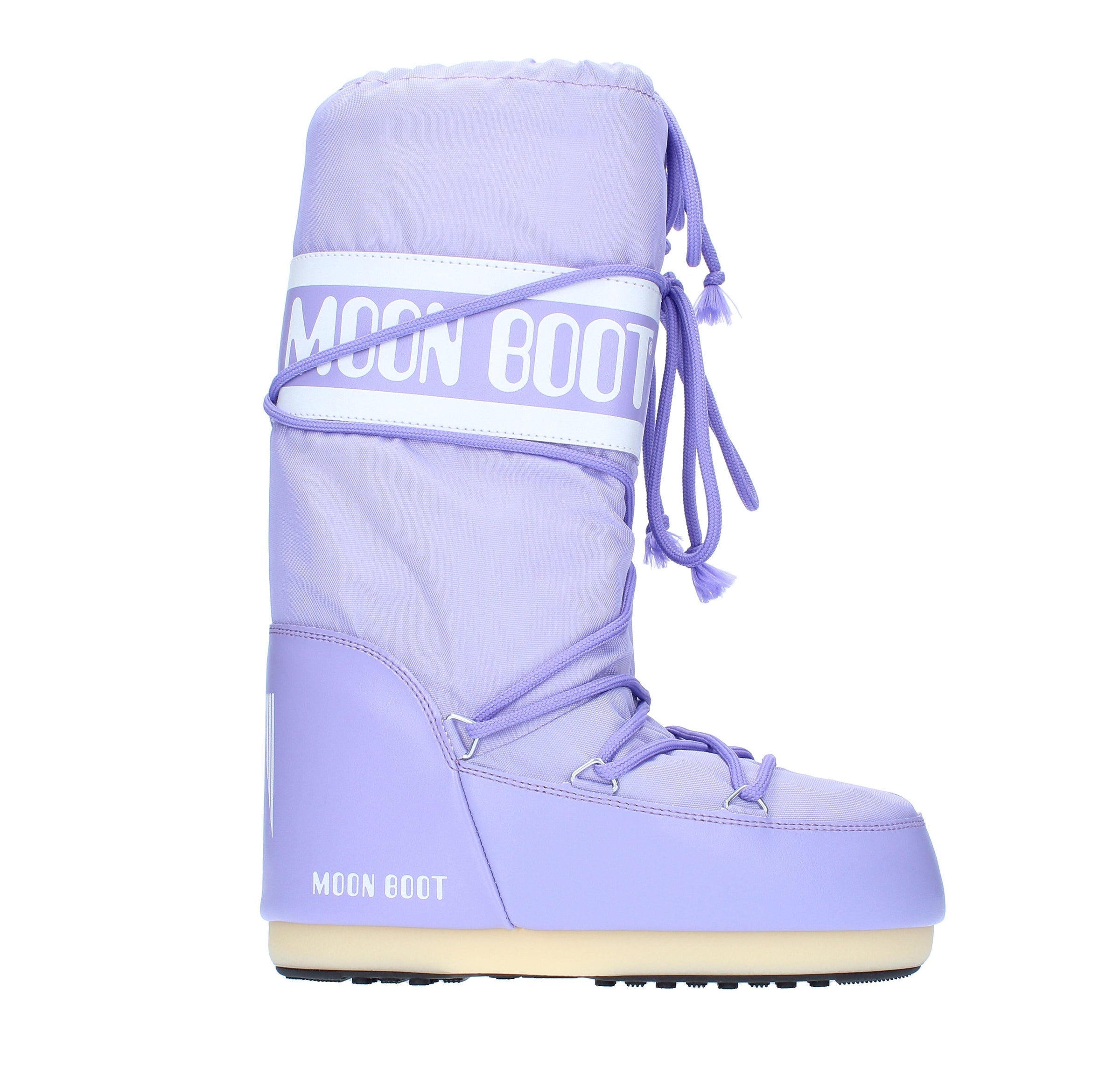 Stivali da neve modello ICON NYLON MOON BOOT in nylon tecnico idrorepellente 