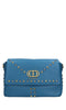 LA CARRIE Frivolous sthephy Leather and Studded Bag