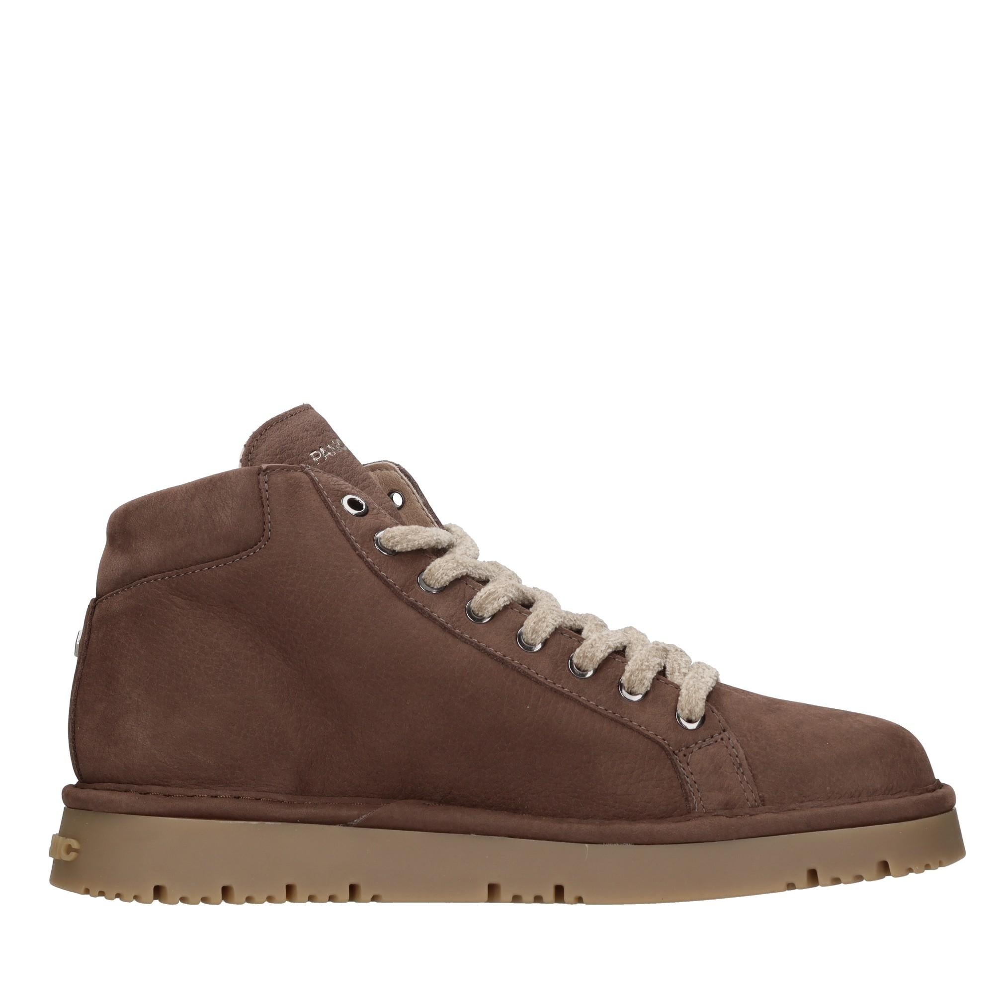Sneakers alta modello P13 ANKLE BOOT in nabuk 