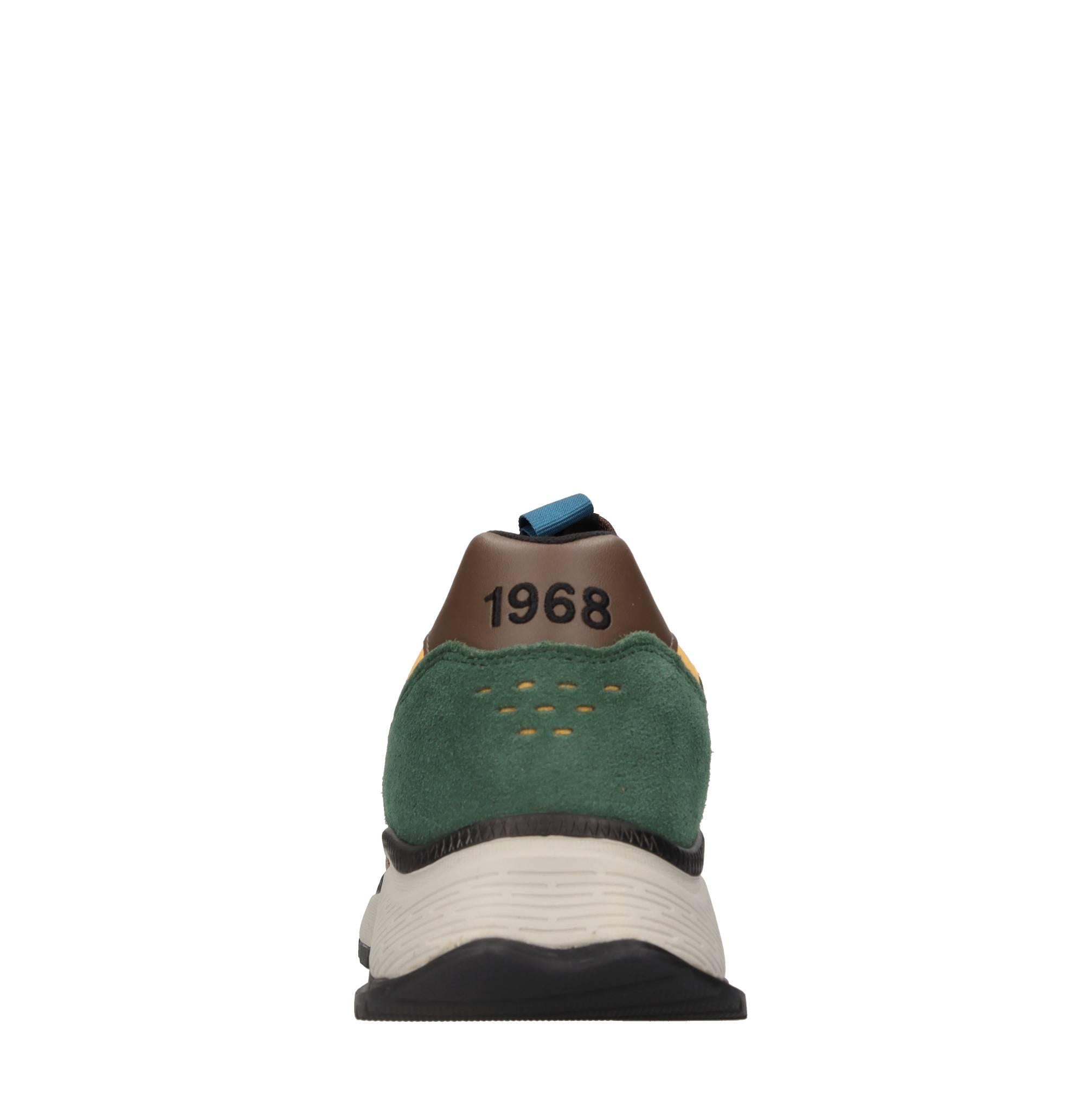 Sneakers modello Z44128 SUN68 in pelle scamosciata e tessuto traspirante 