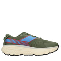 Sneakers modello in tessuto tecnico con inserti in gomma 