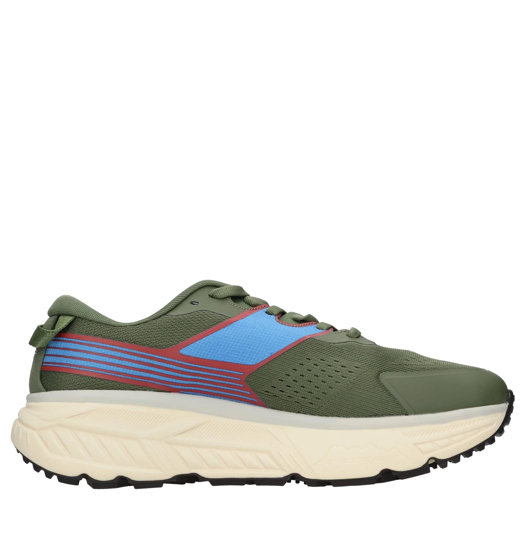 Sneakers modello in tessuto tecnico con inserti in gomma 