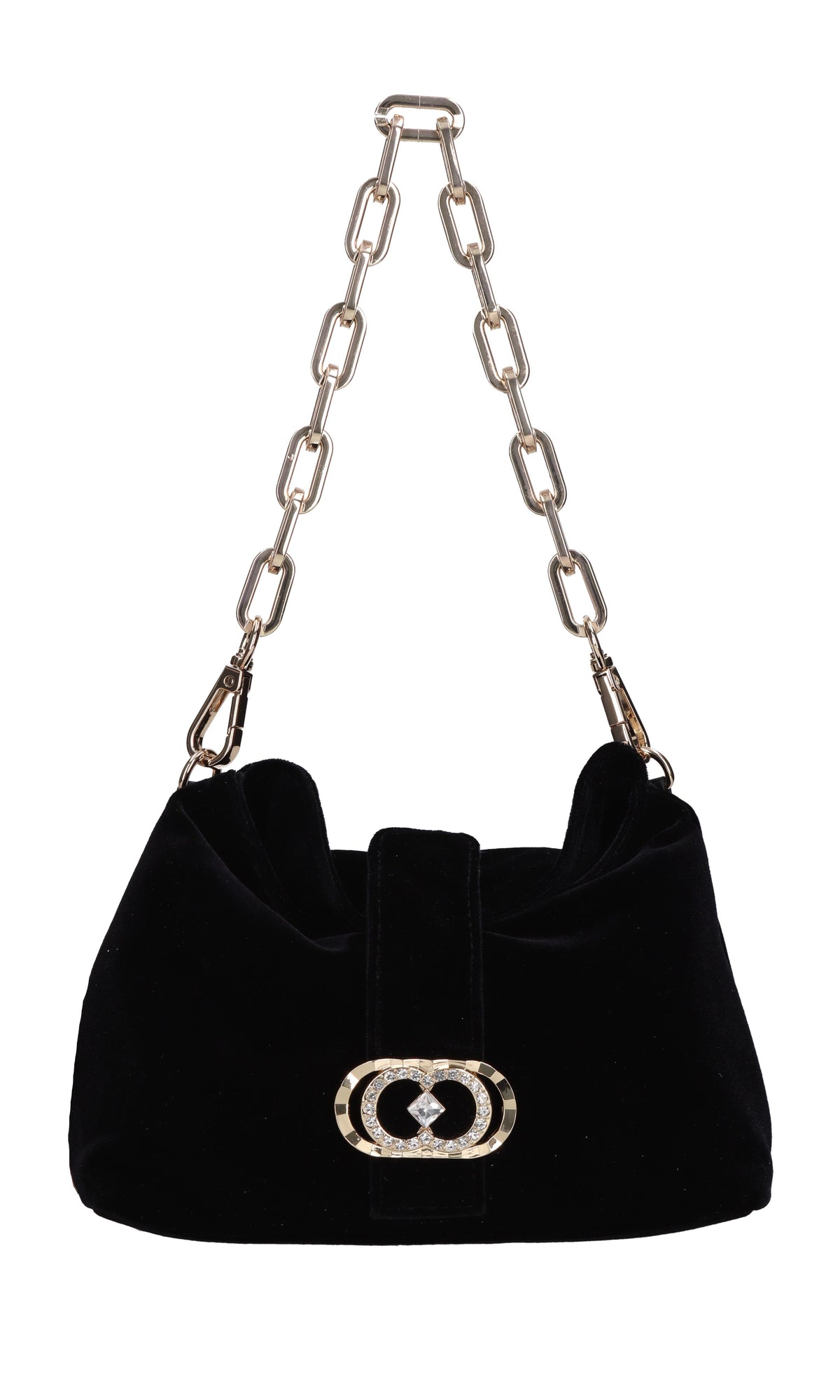 Borsa Night Edition in velluto 