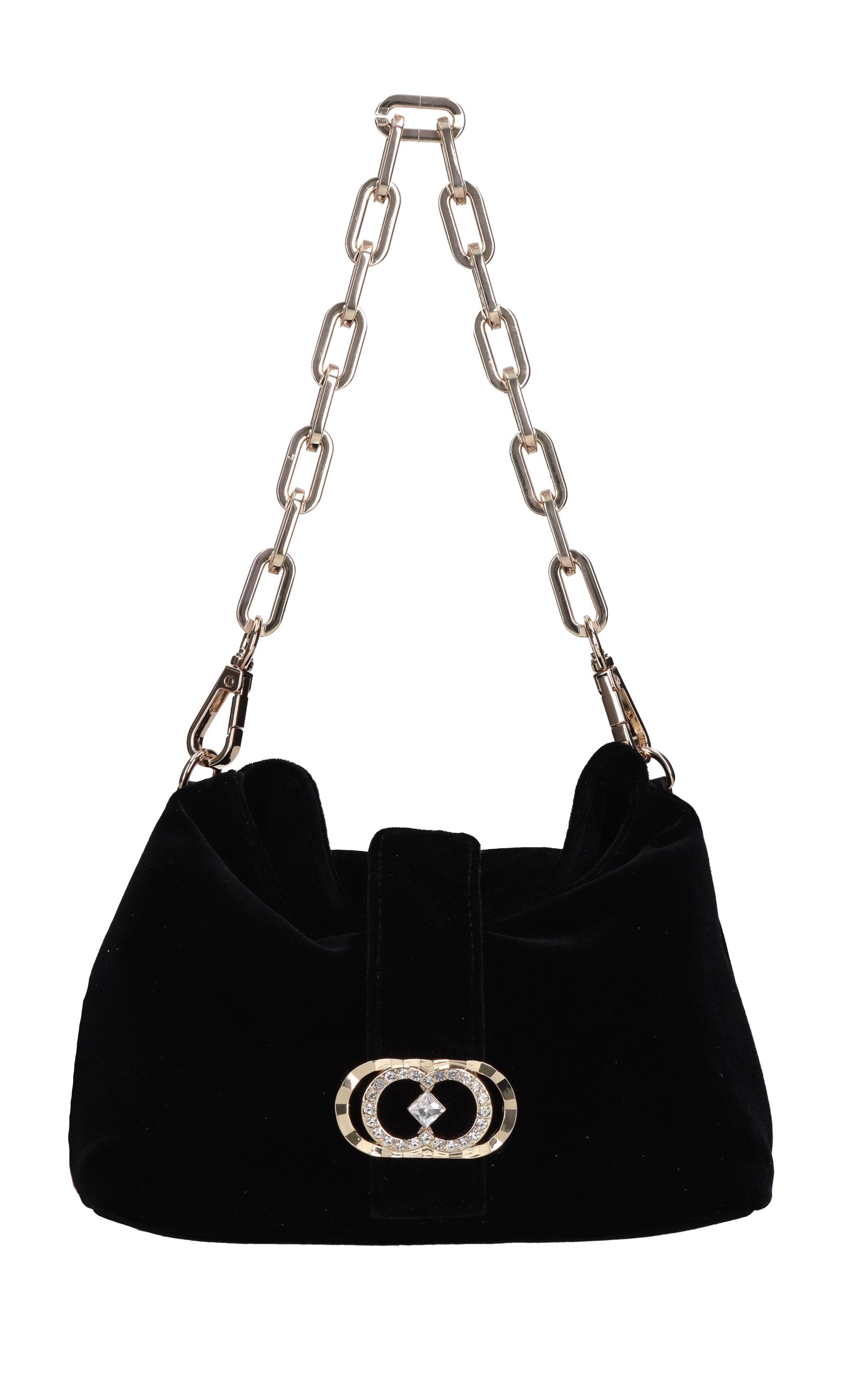Borsa Night Edition in velluto 