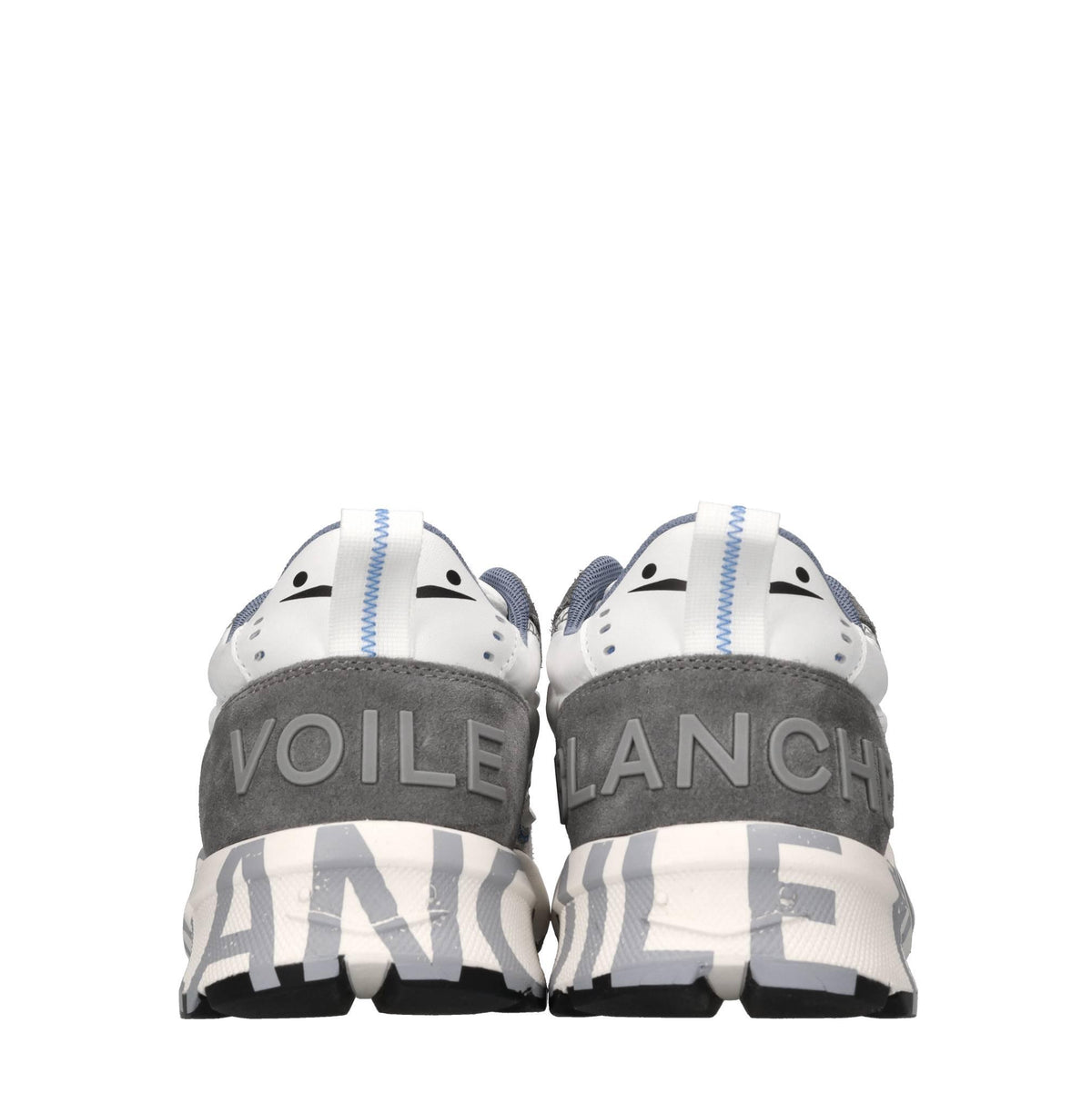 Sneakers in camoscio e tessuto 