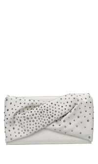 Borsa in raso e strass 