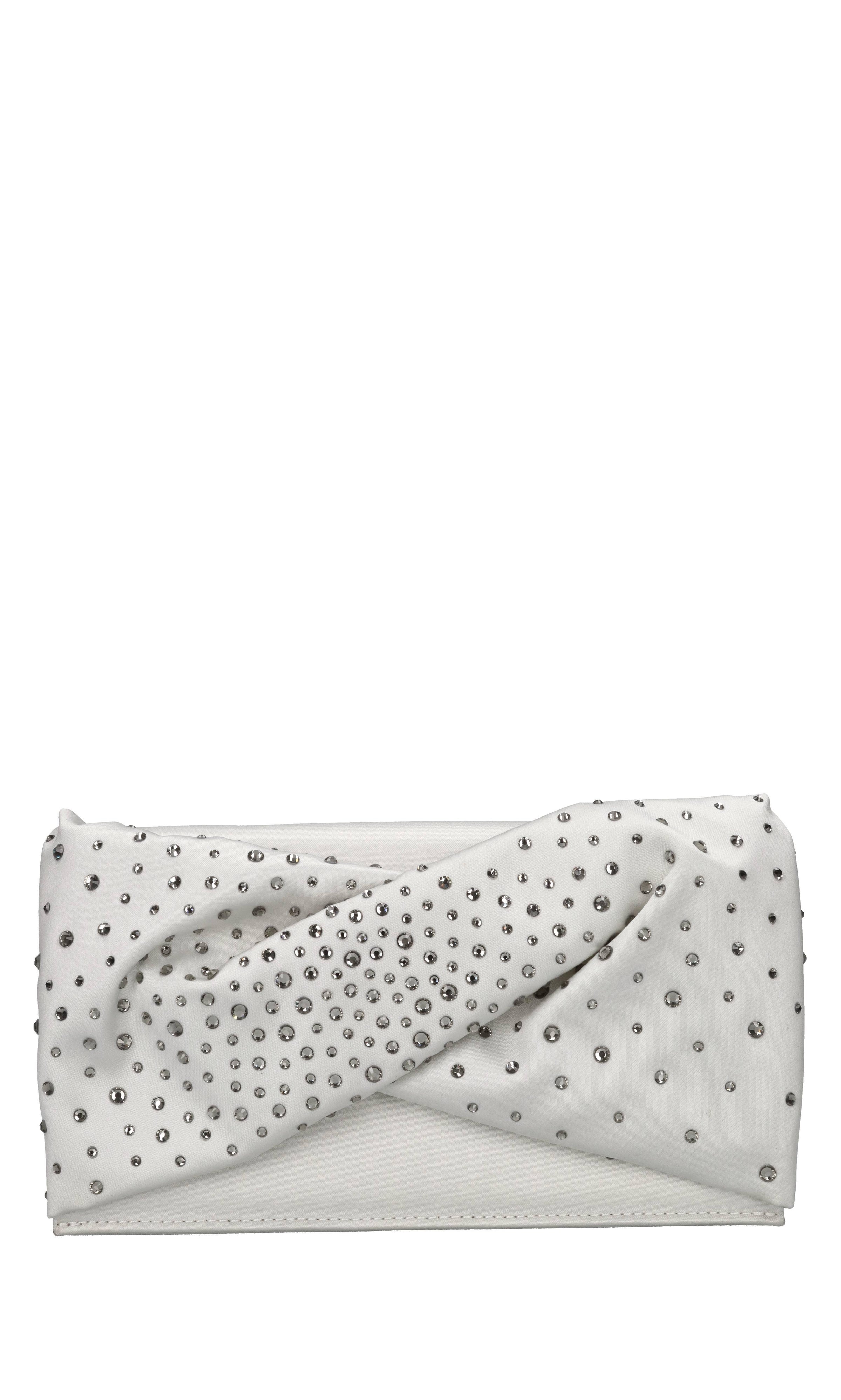 Borsa in raso e strass 