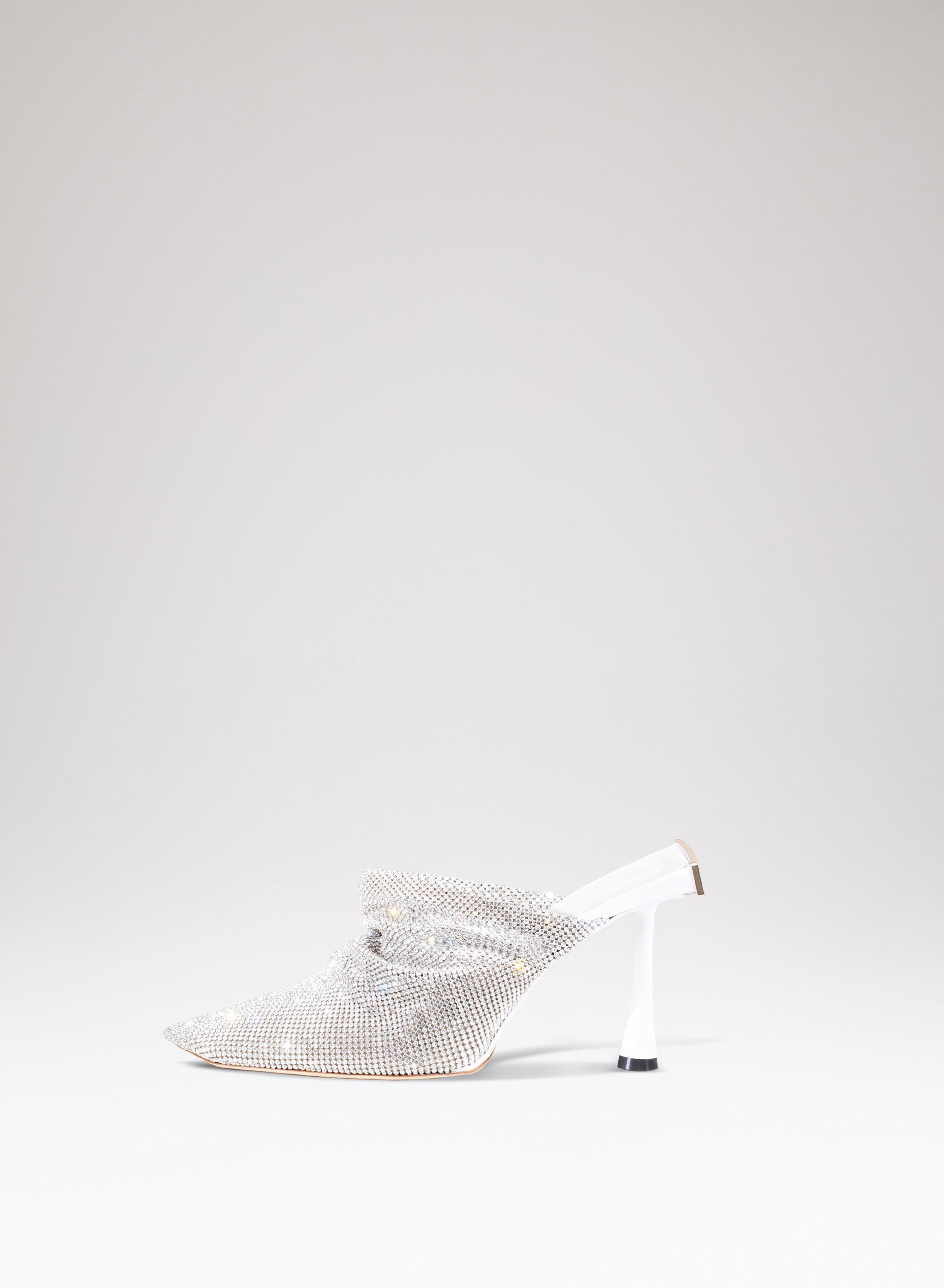 Mules Goliarda in pelle e strass 