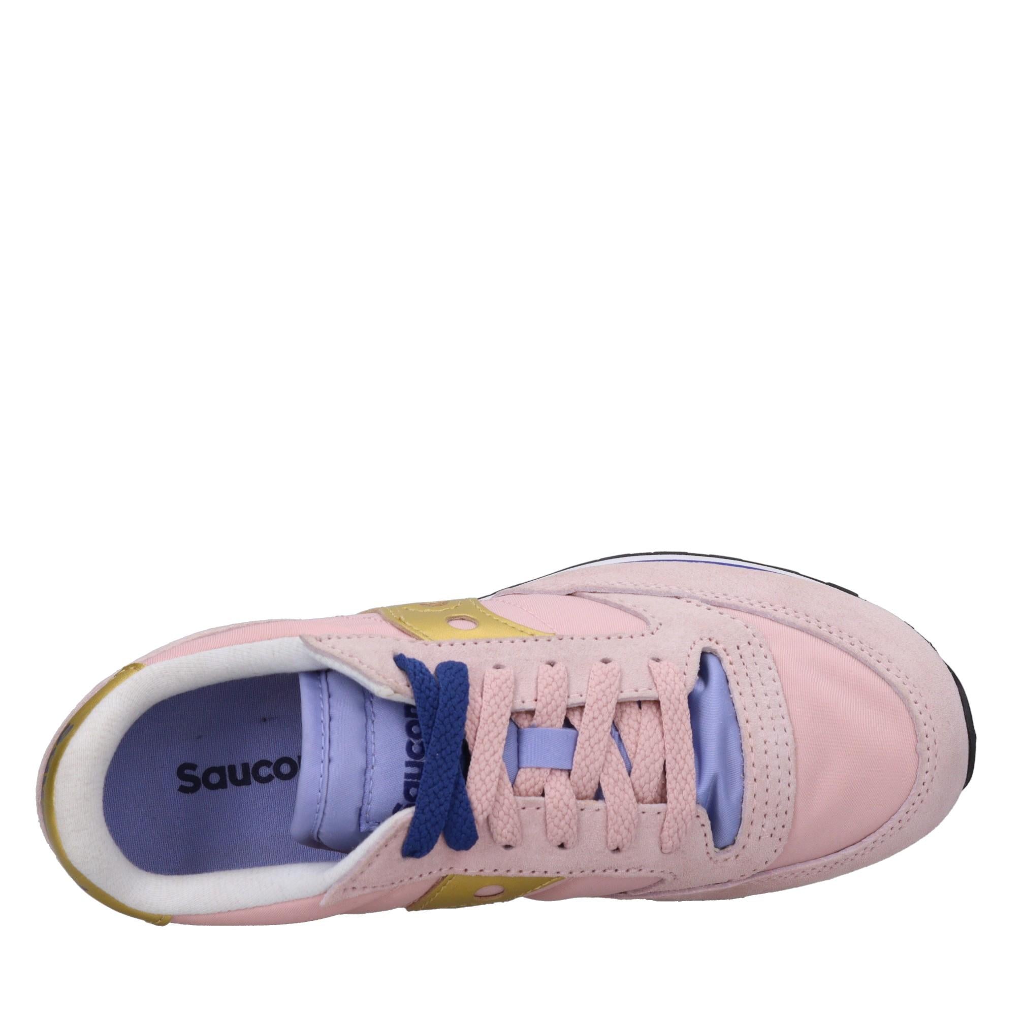 Sneakers in camoscio e tessuto 