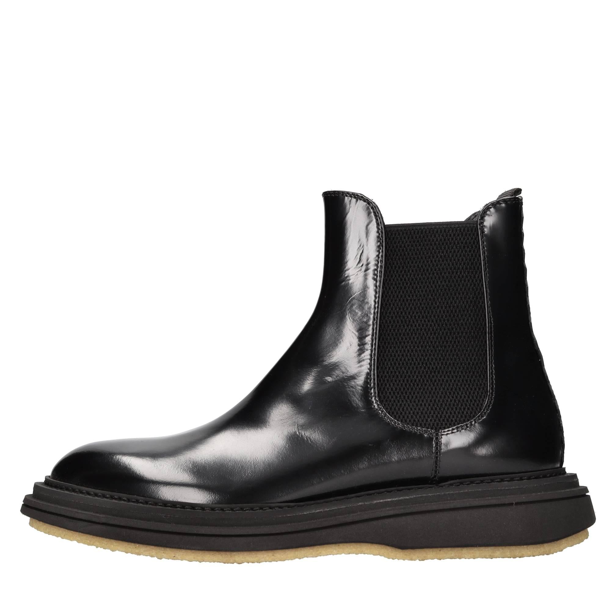 Stivaletti beatles in pelle 