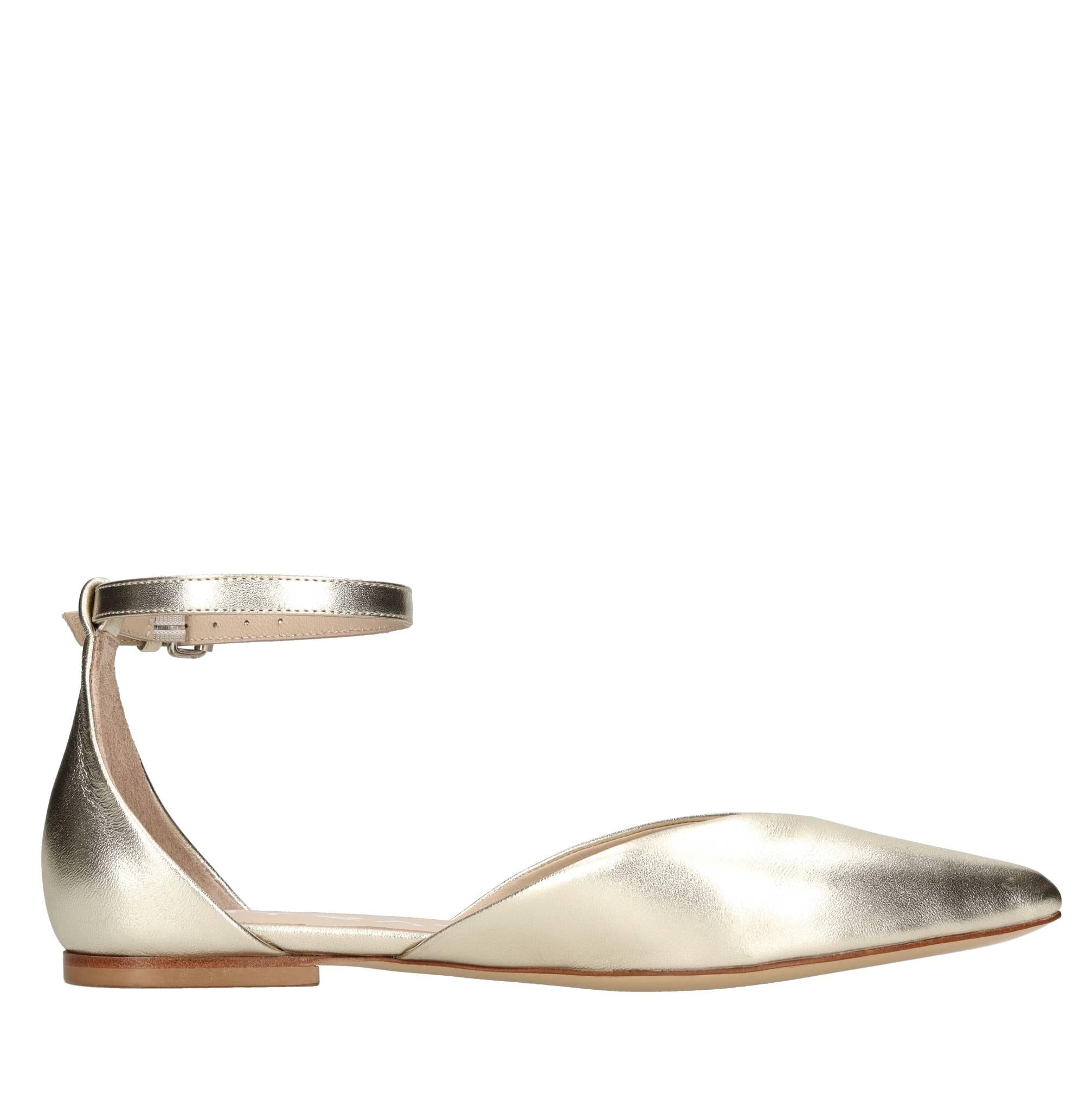 Ballerine in pelle 