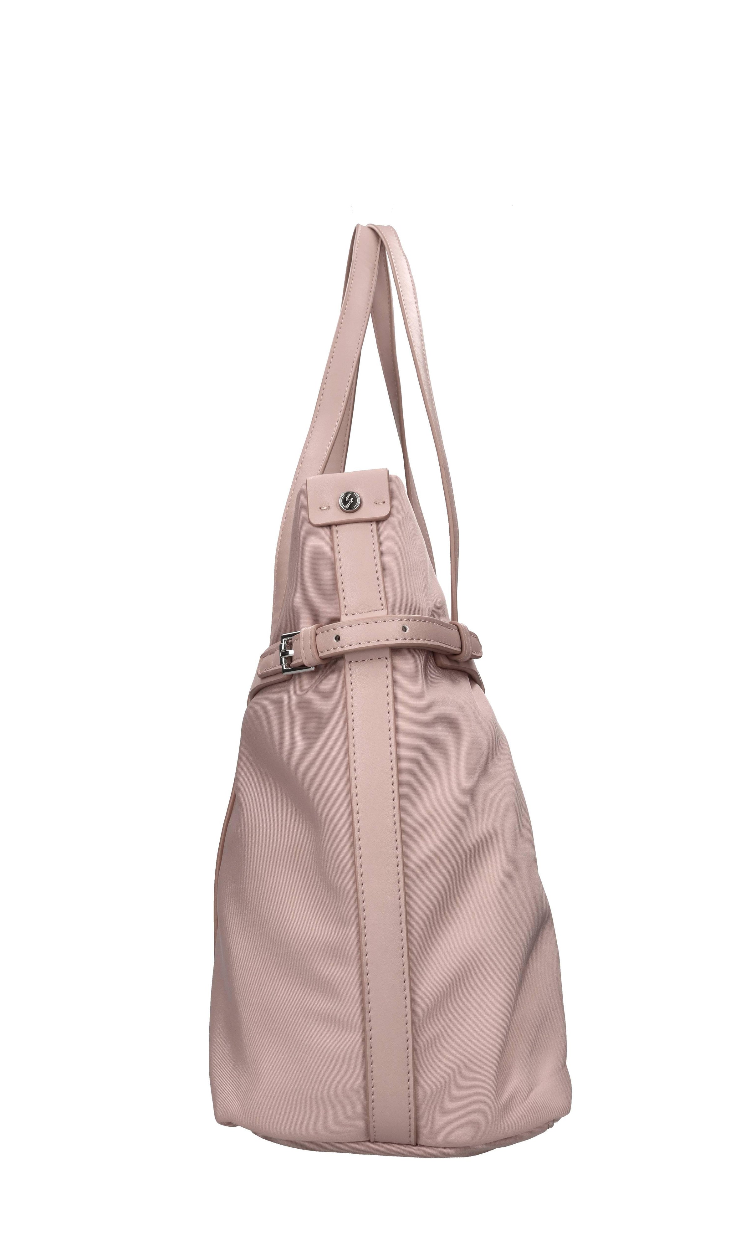 Borsa in tessuto ed ecopelle 