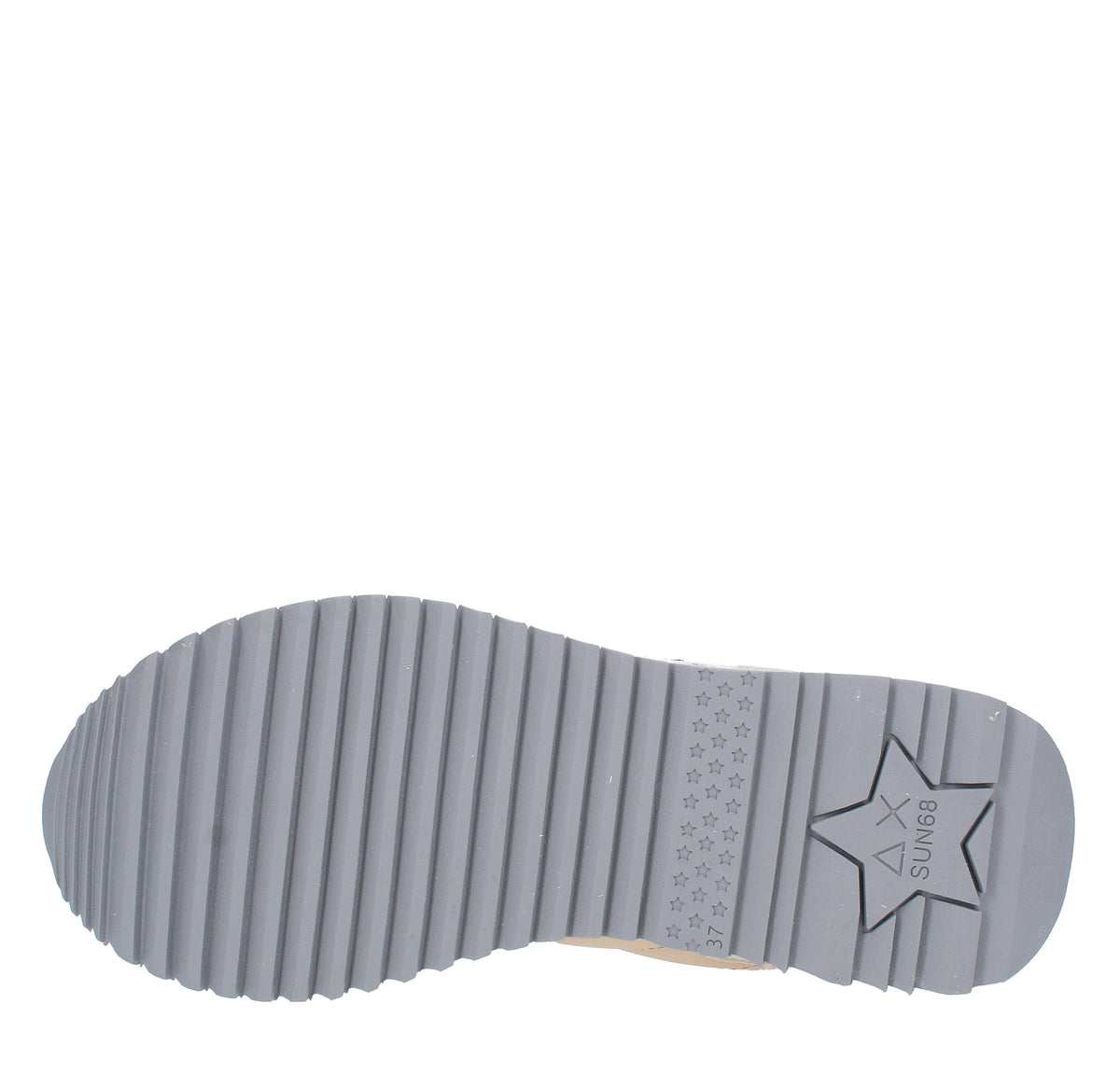 Sneakers in camoscio pelle e tessuto 