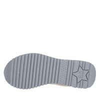 Sneakers in camoscio pelle e tessuto 