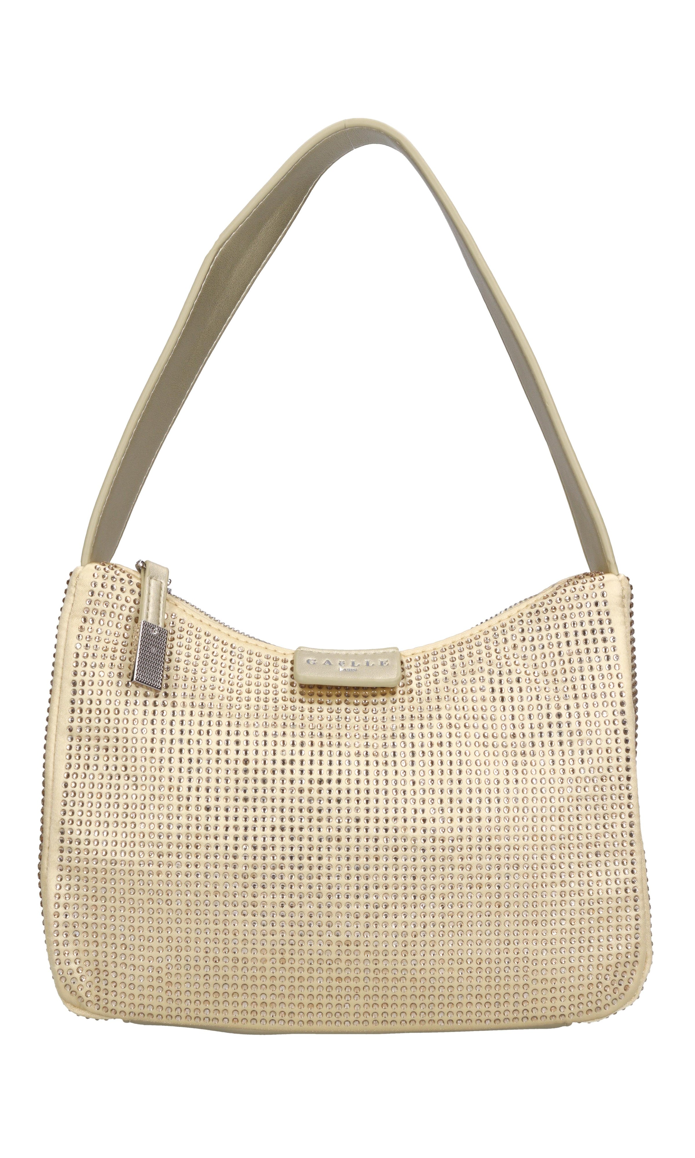 Borsa in tessuto e strass 