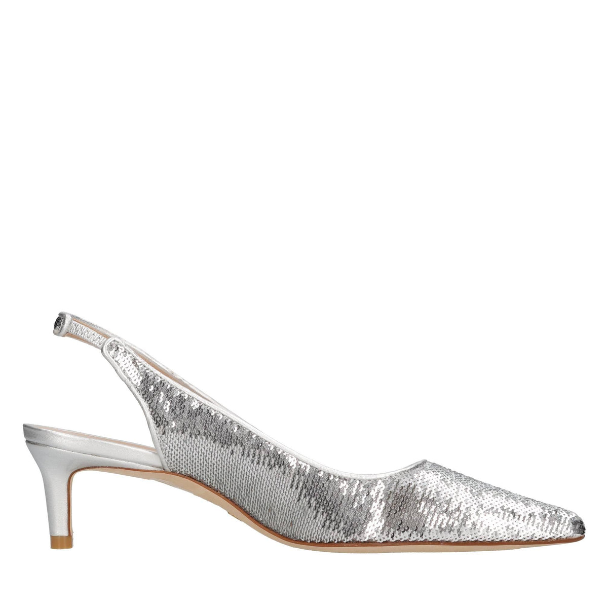 Décolleté Slingback modello STUART 50  in paillettes 