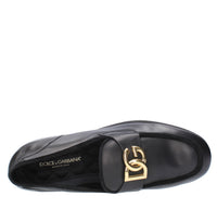 Mocassini ARIOSTO DOLCE & GABBANA in vitello con profili in camoscio 