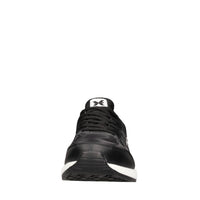 Sneakers in camoscio ed ecopelle 
